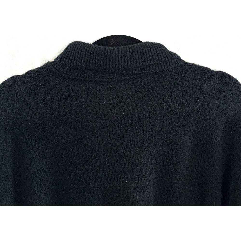 FREE PEOPLE Women Turtleneck Oversized Long Sleeve Sweater Sz XS Black 55-7 - Picture 5 of 14